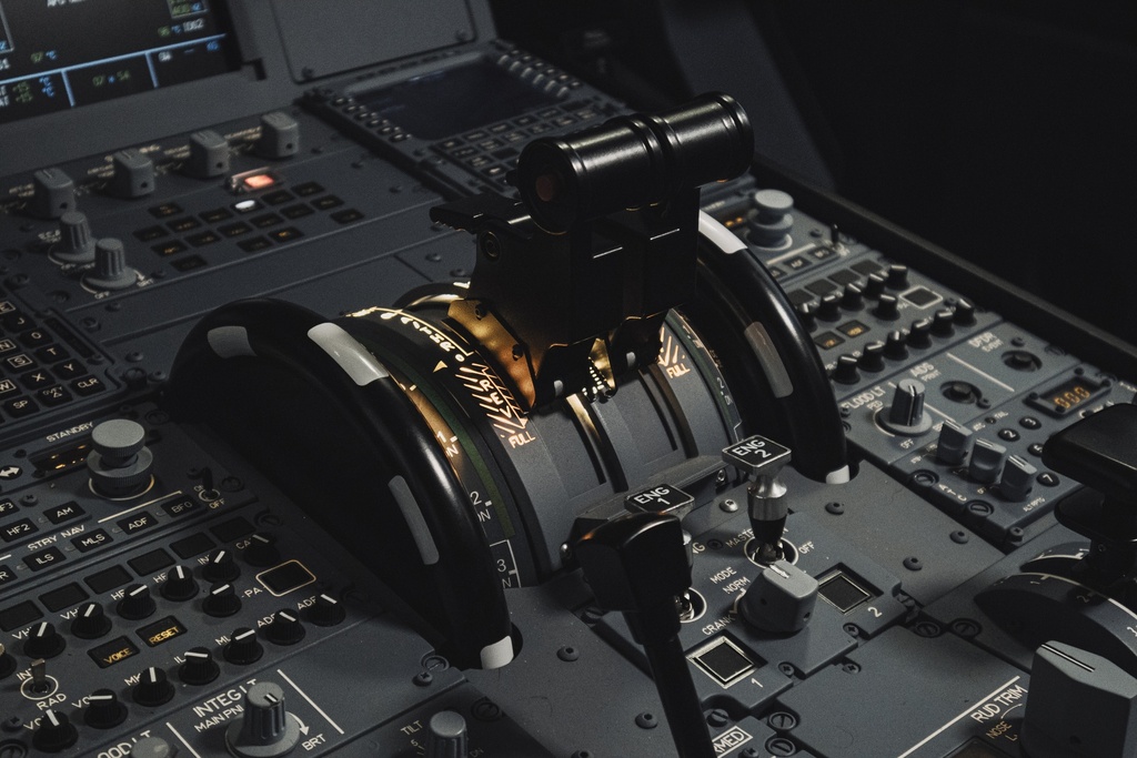 A320 Pedestal montado version completa A320-Pedestal-fully-assembled