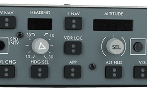 737 mcp plug and play module front view honeywell style
