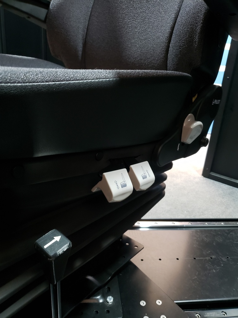 Sillón Profesional con railes de Instructor (2) Professional-seat-with-instructor-rails