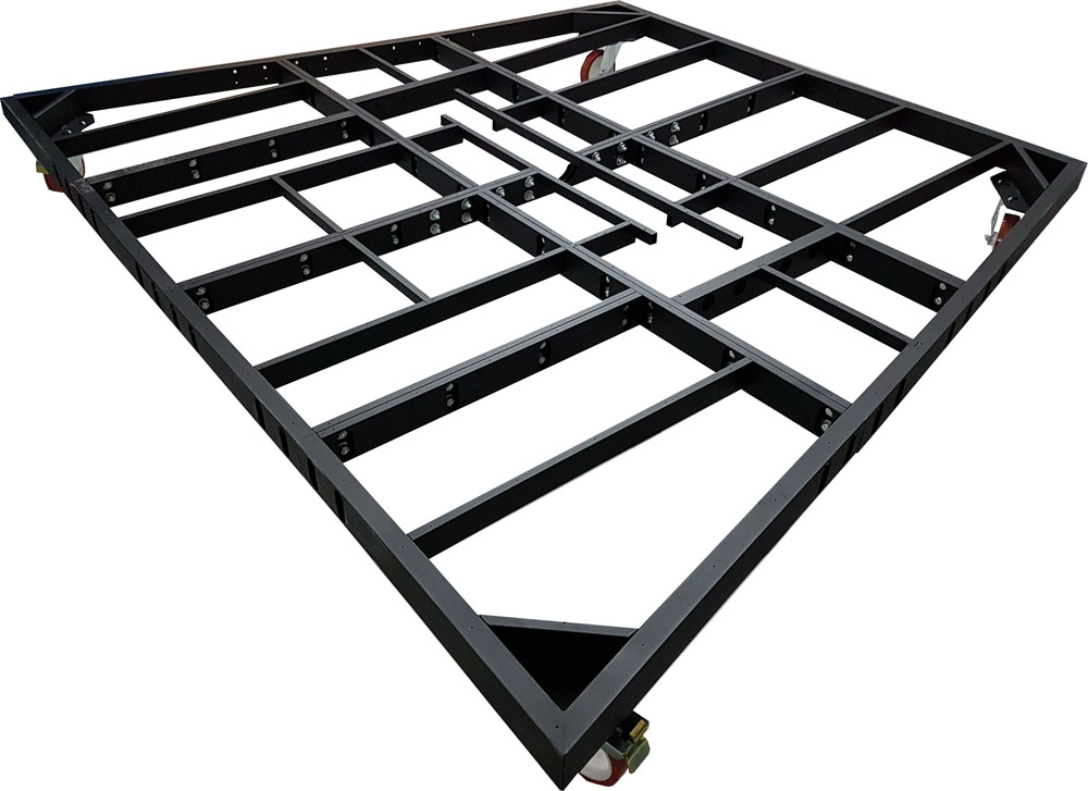 Suelo cabina B737 Professional B737 Cockpit Base Platform | Steel Mobile Floor